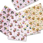 Minions Cotton Fabric – Cartoon Sewing Material for DIY