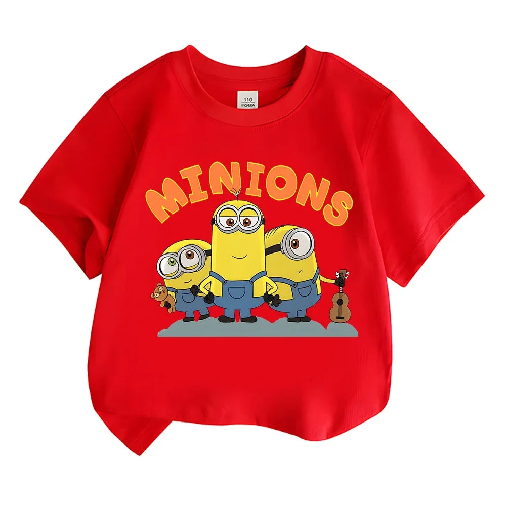 Minions Y2K Kids Summer T-Shirt - Image 4