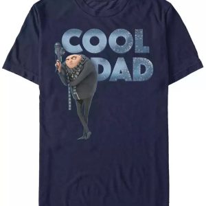 Gru The Cool Dad Minions T-Shirt for Men