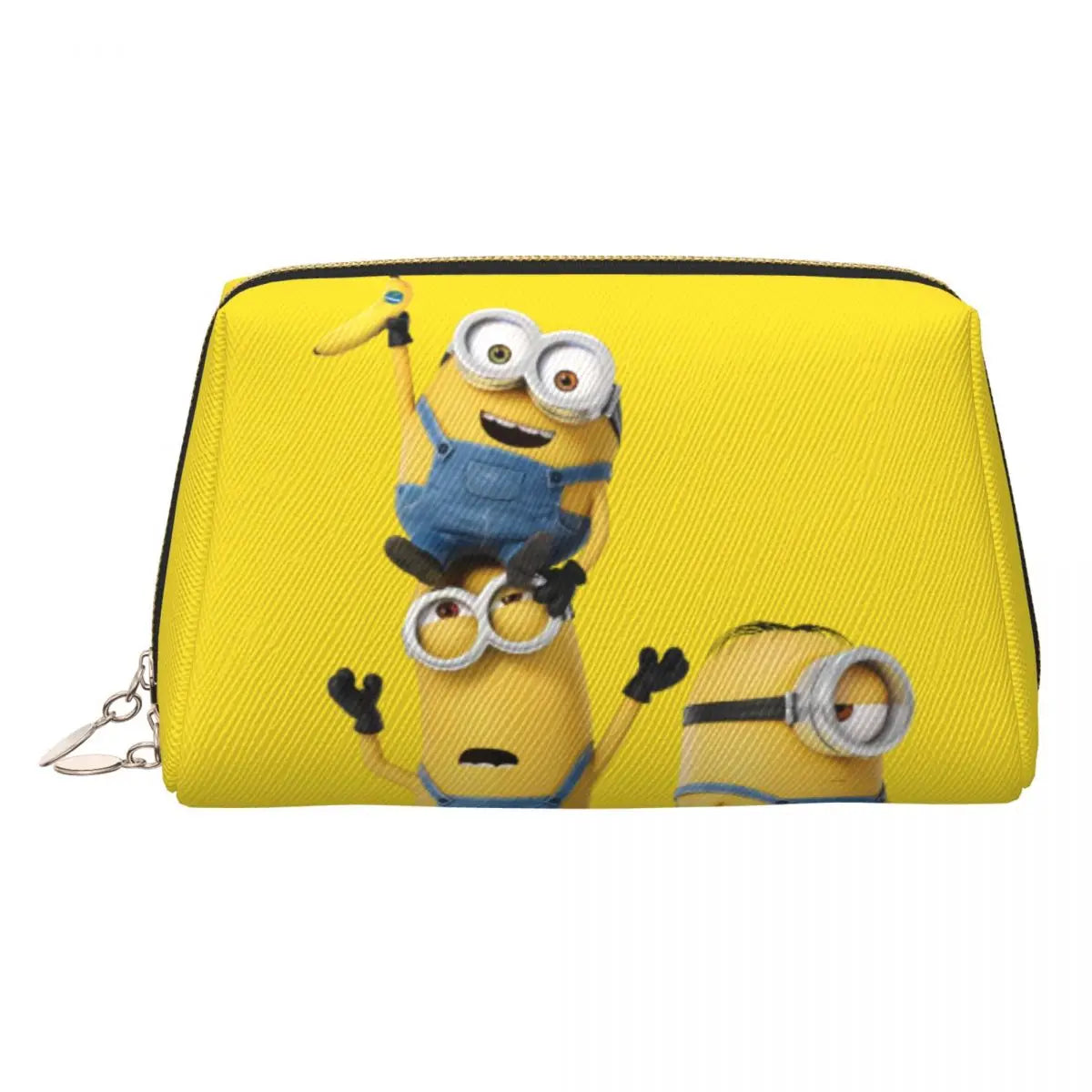Custom Kawaii M-Miniones Classical Cartoon Cute Travel Toiletry Bag for Women - Image 8