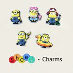 5PCS Minions-Themed Fashion Shoe Charms Set