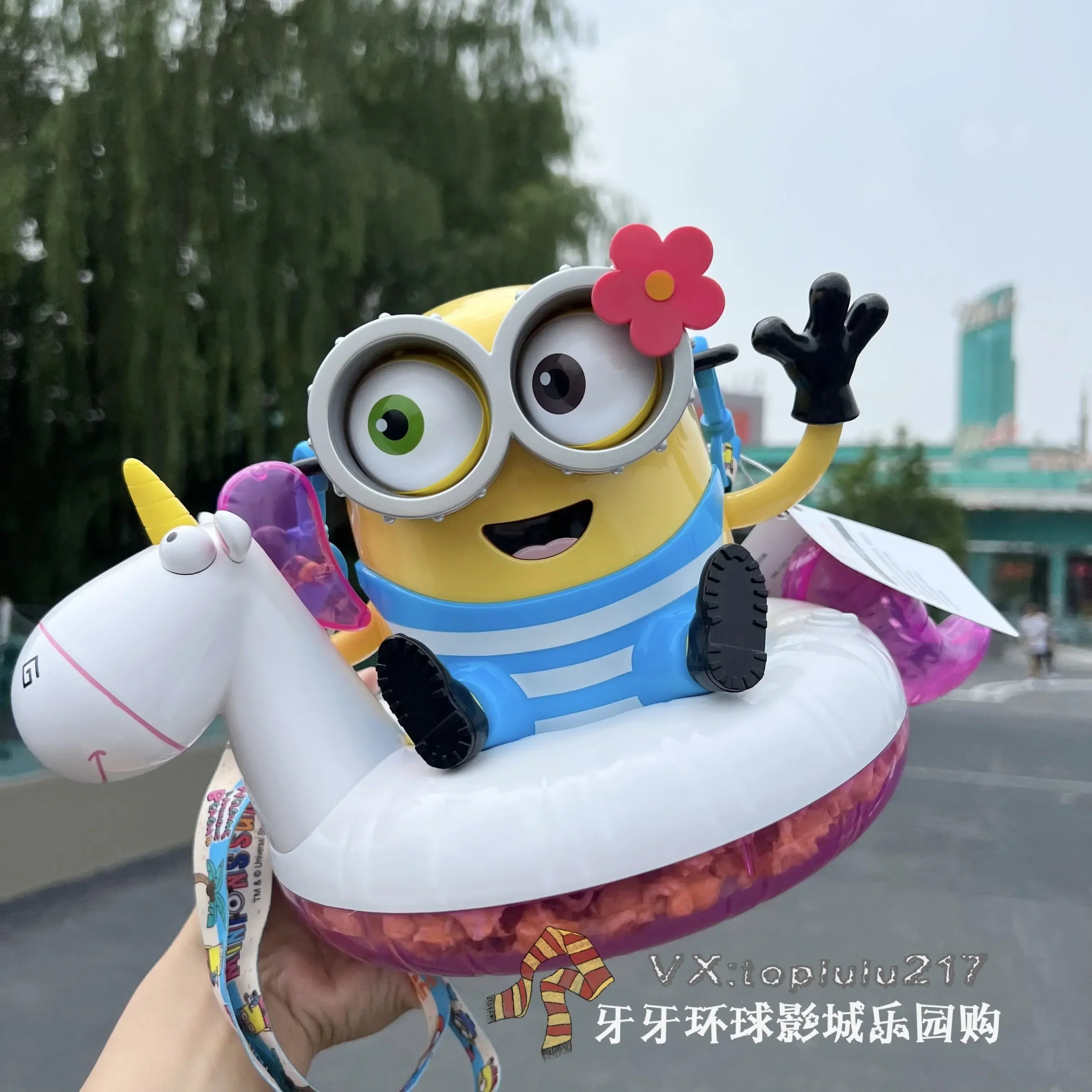 2024 Anime Dragon X Minions Popcorn Bucket Cup Figurine - Image 10