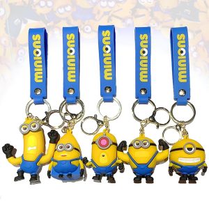 Minions 4 Despicable Me Keychain Figure Pendant Toy