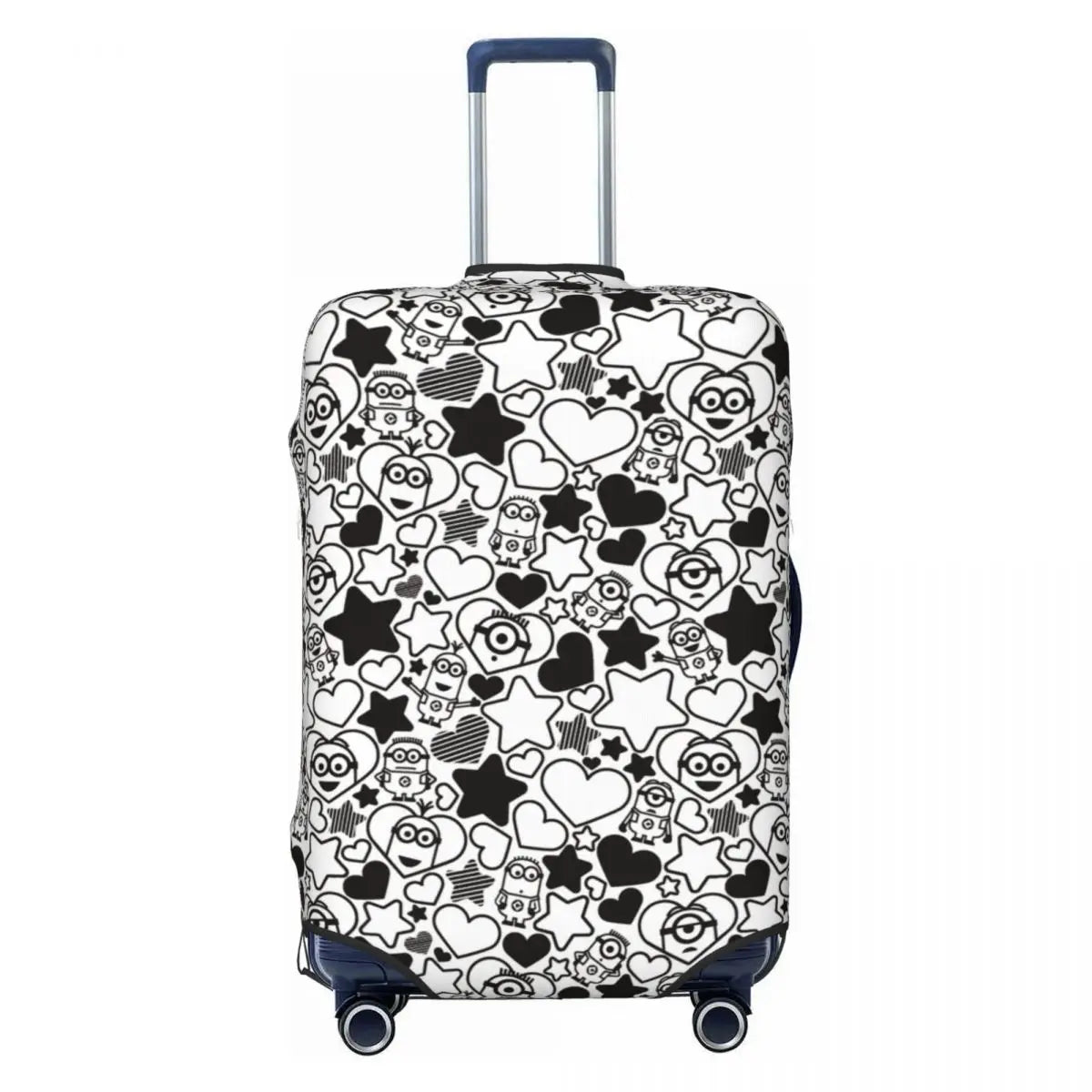 Custom Minions Luggage Cover – Washable Travel Suitcase Protector - Image 22