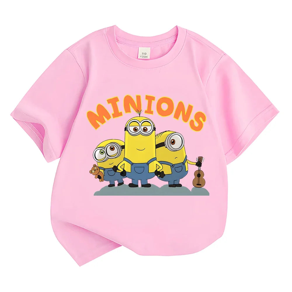 Minions Y2K Kids Summer T-Shirt - Image 3