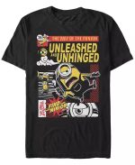 Men's Minions Unleashed Minion Comic Short Sleeve T-shirt