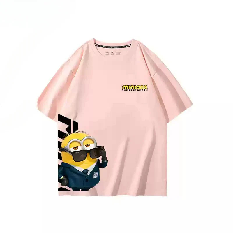Minions Sunglasses T-Shirt – Despicable Me 4 Co-Branded Cotton Tee - Image 10