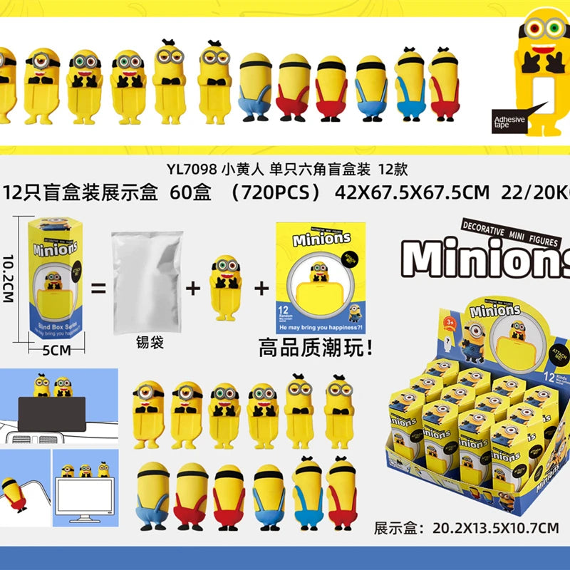 Sonny Angel Minions Hippers Blind Box Anime Figures - Image 2