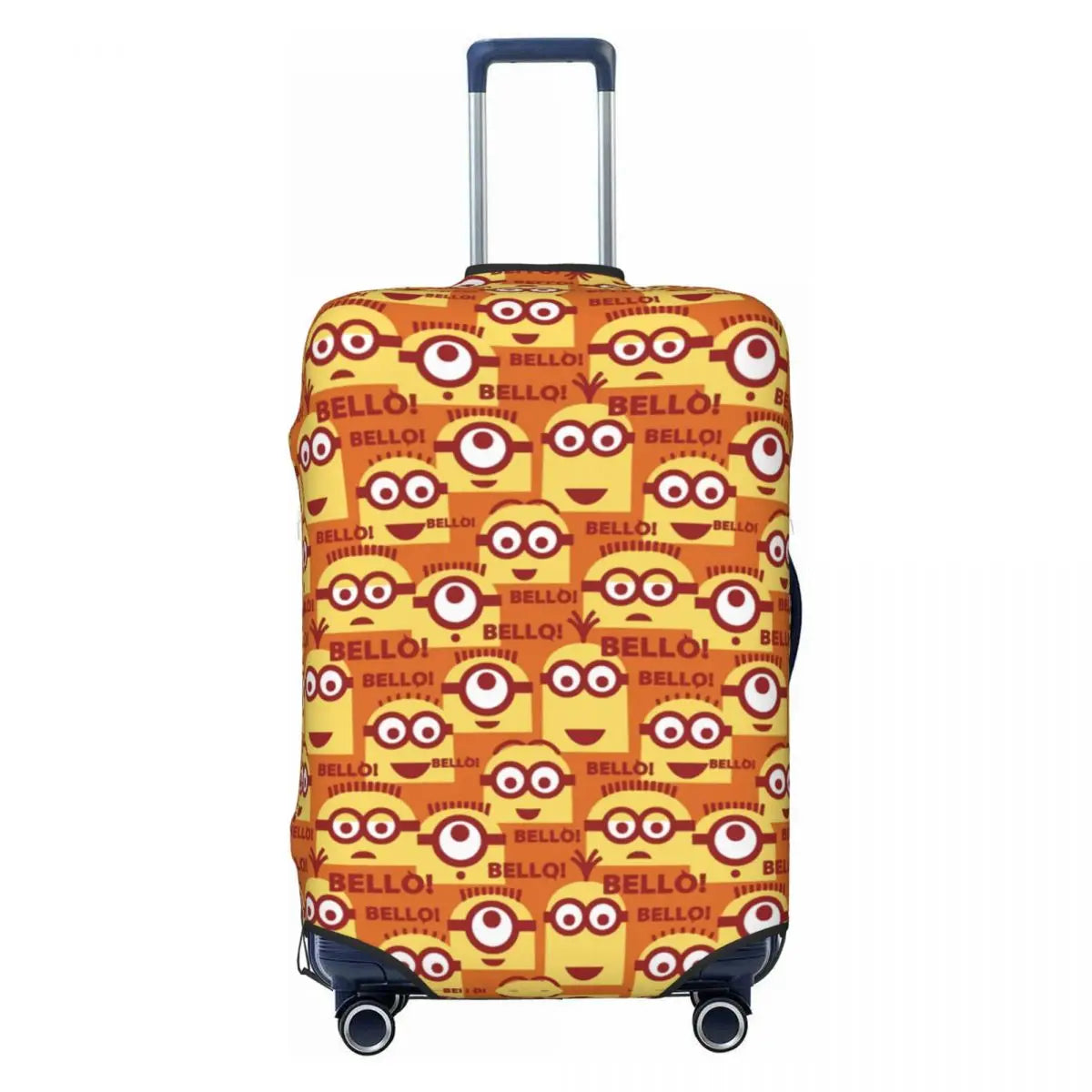 Custom Minions Luggage Cover – Washable Travel Suitcase Protector - Image 21
