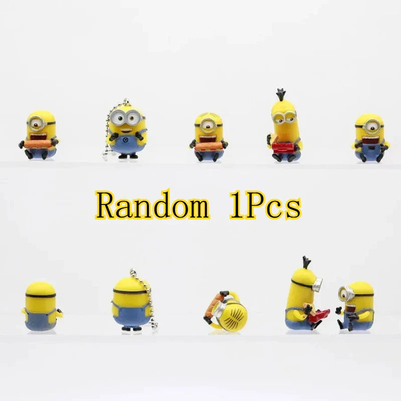 Minions Gashapon Capsule Toys – Mini Meal Time Figures & Keychains - Image 7