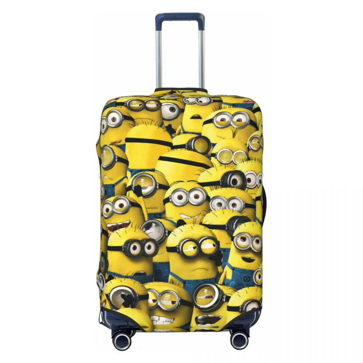 Custom Minions Luggage Cover – Washable Travel Suitcase Protector - Image 29