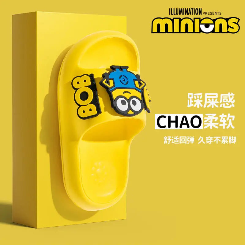 Minions Kids Summer Slippers – Soft Non-Slip Cartoon Flip-Flops - Image 5