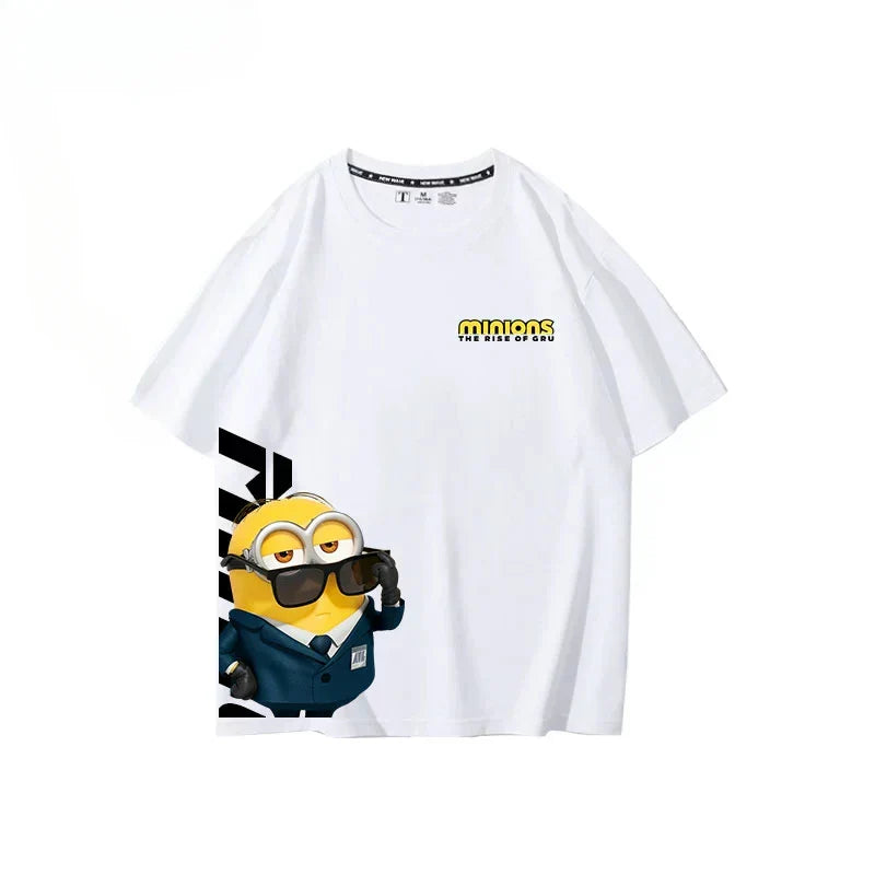 Minions Sunglasses T-Shirt – Despicable Me 4 Co-Branded Cotton Tee - Image 9