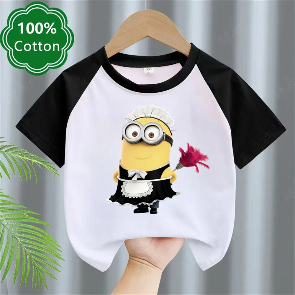 Kids Minions Birthday T-Shirt (Ages 3–14) - Image 6