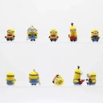 Minions Gashapon Capsule Toys – Mini Meal Time Figures & Keychains