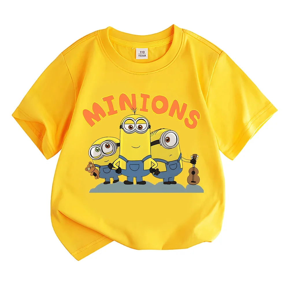 Minions Y2K Kids Summer T-Shirt